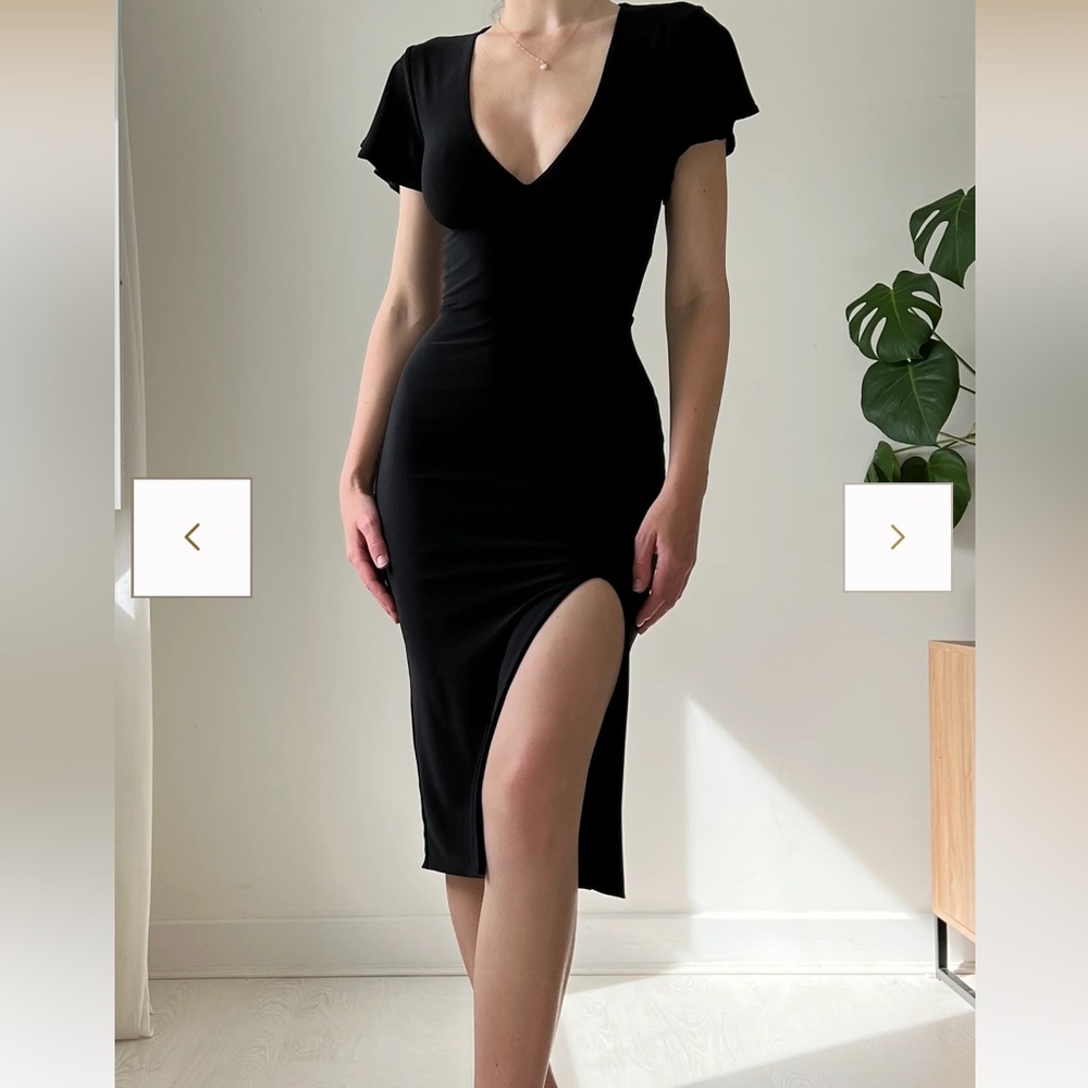 AYM STUDIO HYDE MIDI DRESS SIZE LARGE